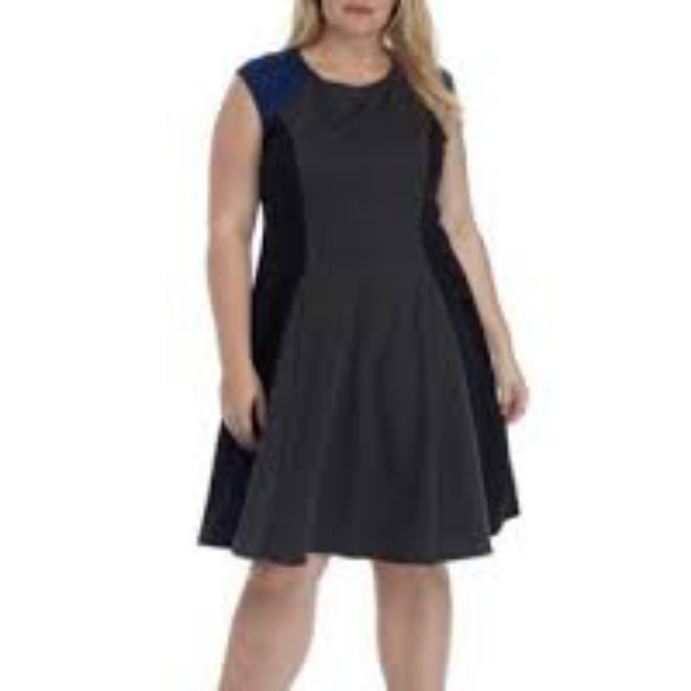 NWT Gabby skye grph/blk/dkry black dress